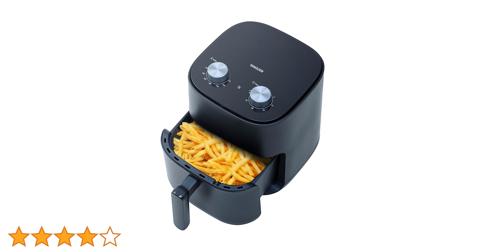 エアフライヤー　山善YAMAZEN　yah-ac120（B） Amazon.co.jp: [山善] ノンフライヤー 4.5L 大容量 電気